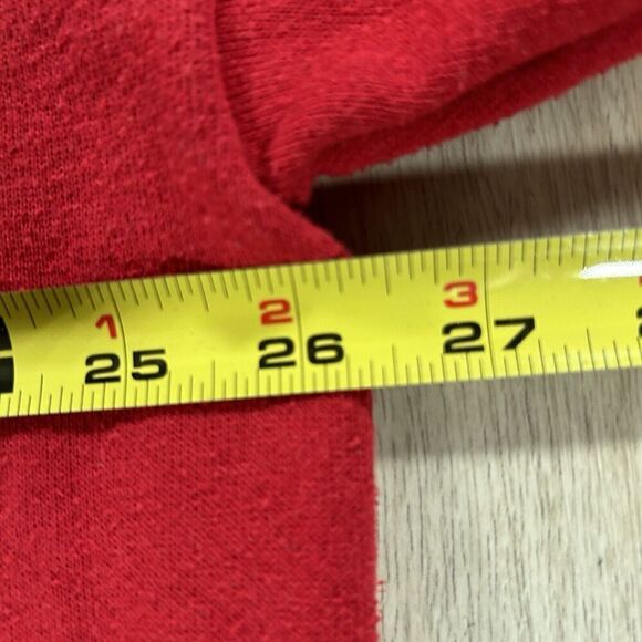 Vintage Disney Mickey Mouse Sweatshirt Men XL Pullover Red‎ Made in USA - Picture 6 of 7